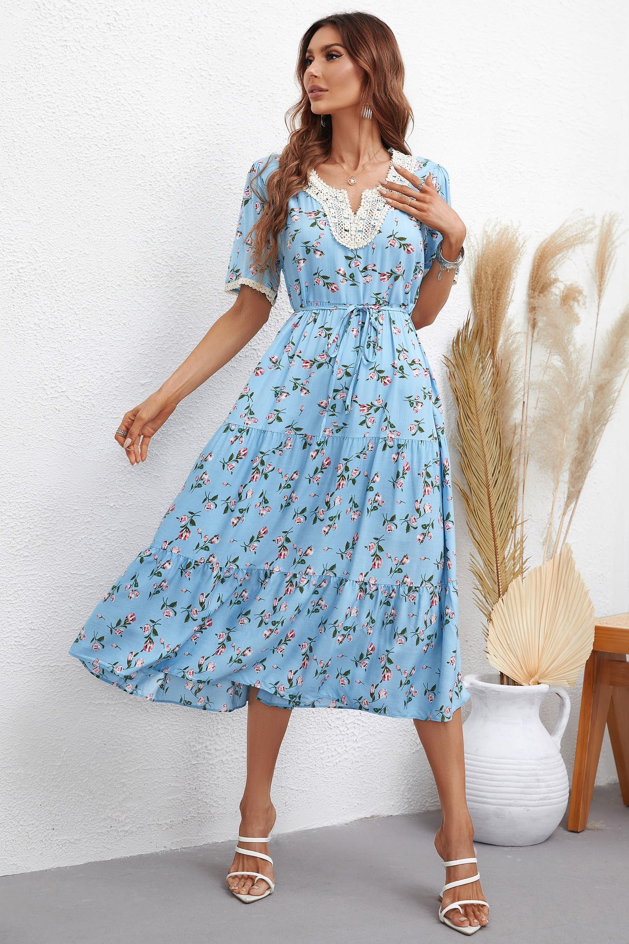 A Vintage Style Dress with Delicate Timeless Details