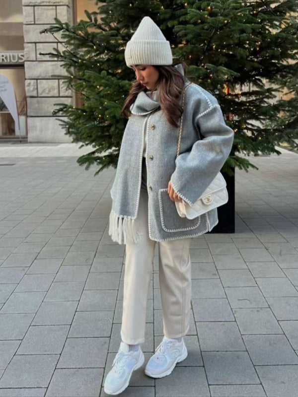 Effortlessly Elegant Coat with a Timeless Design
