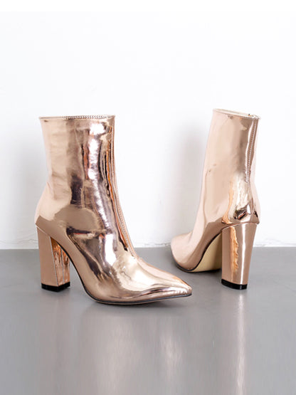 A Vintage Style Boots with Delicate Timeless Details