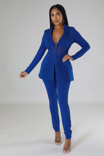 A Vintage Style Trousers with Delicate Timeless Details