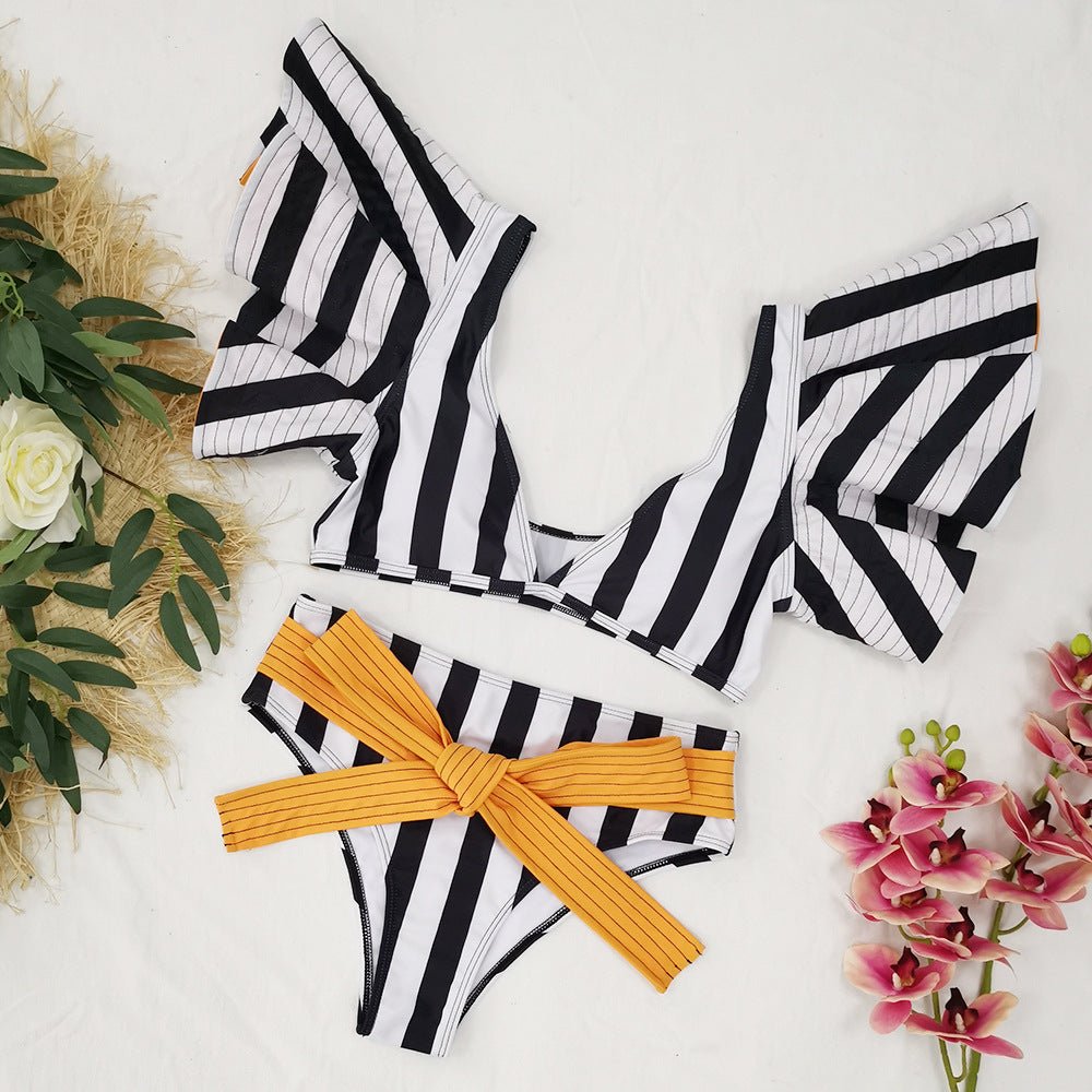 Classic Vintage Bikini with a Flattering Fit