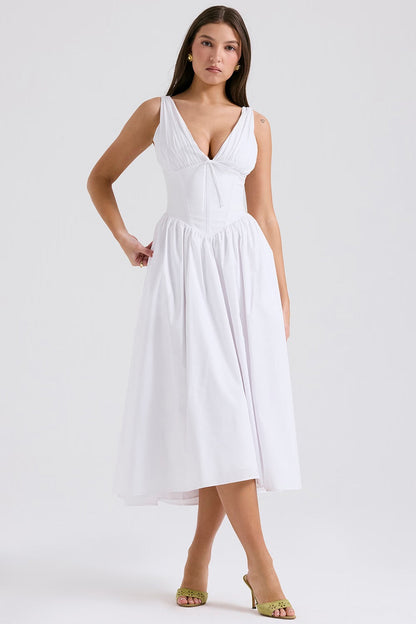 A Vintage Style Dress with Delicate Timeless Details