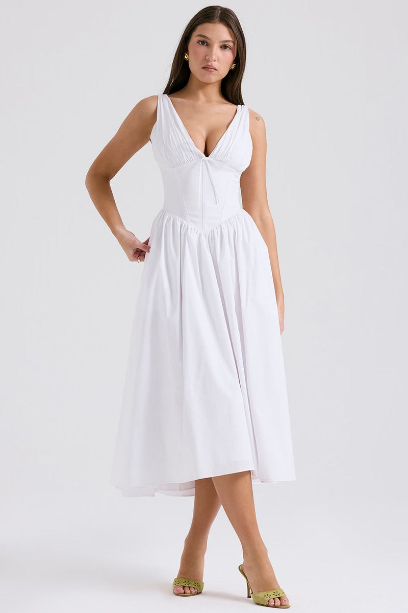 A Vintage Style Dress with Delicate Timeless Details