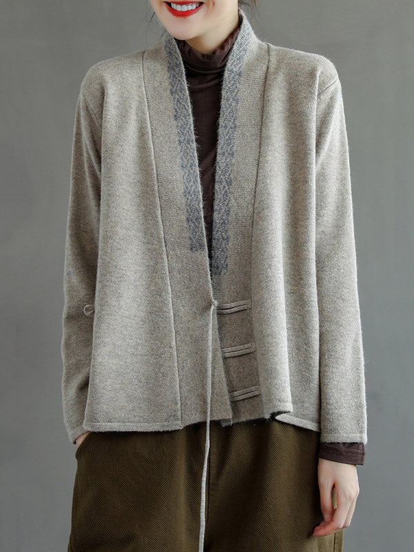 Well Tailored Cardigan with a Graceful Silhouette