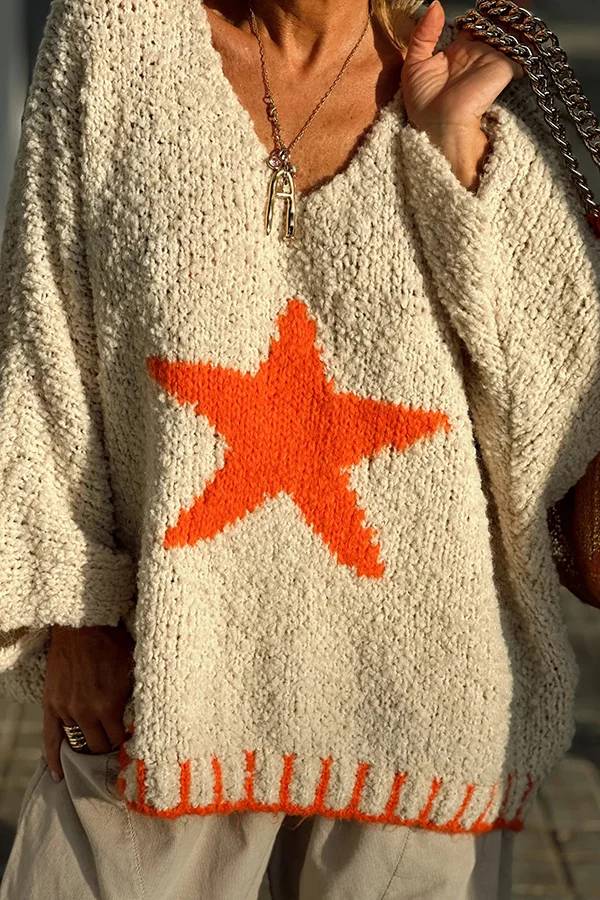 Vintage Inspired Sweater with a Contemporary Edge