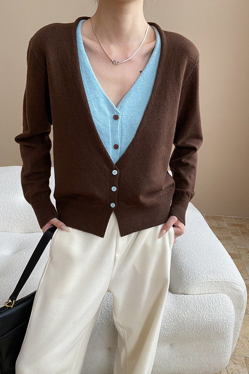 Classic Vintage Cardigan with a Flattering Fit