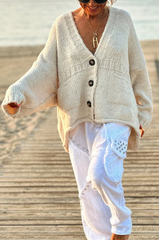 Vintage Inspired Cardigan with a Contemporary Edge