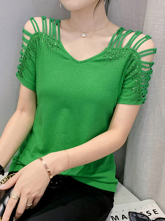Well Tailored T-Shirt with a Graceful Silhouette