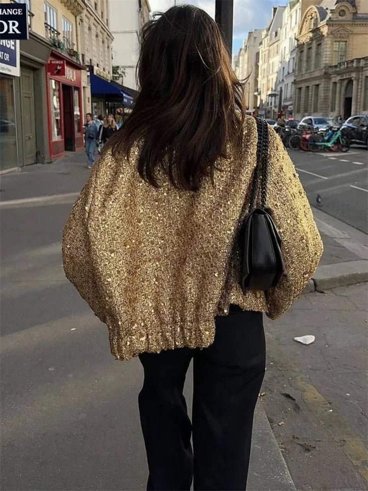 Vintage Inspired Cardigan with a Contemporary Edge