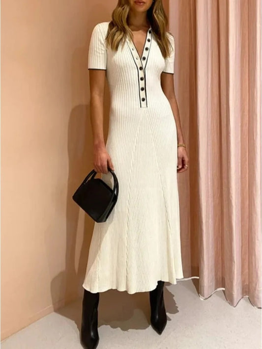 Elegantly Styled Dress for Everyday Wear