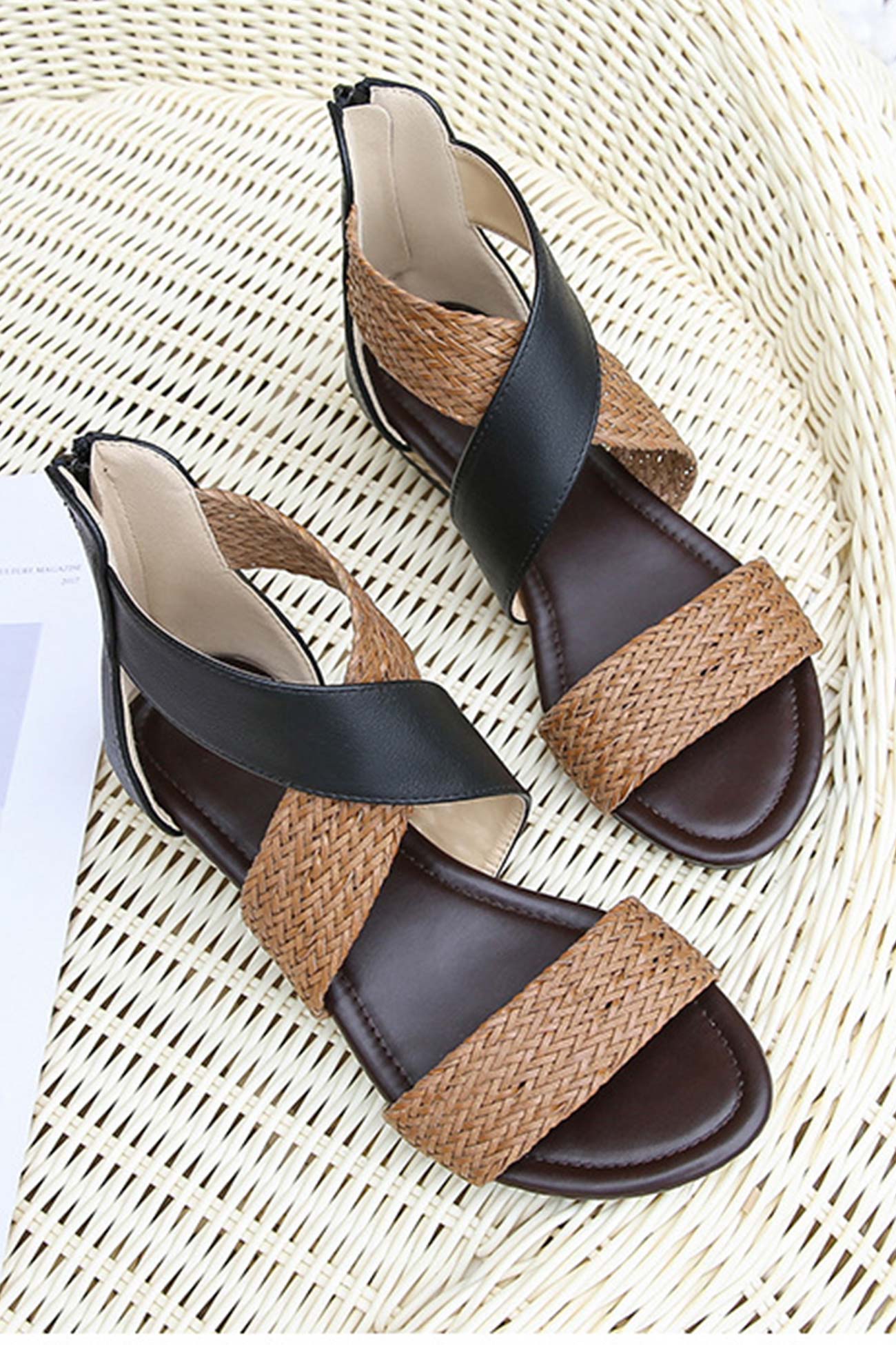 Classic Vintage Sandals with a Flattering Fit