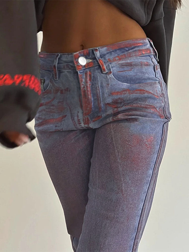 A Vintage Style Pants with Delicate Timeless Details