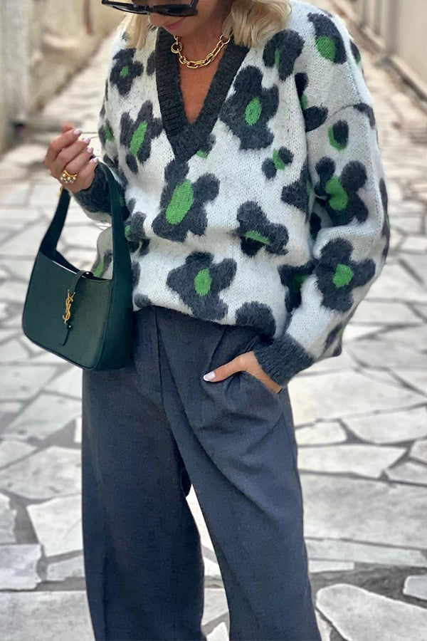 A Vintage Style Sweater with Delicate Timeless Details