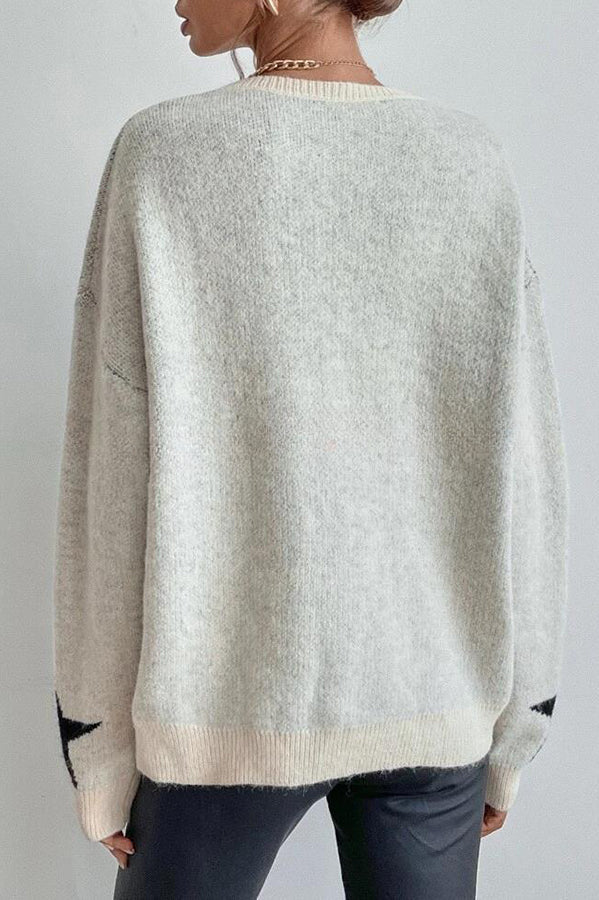 Vintage Inspired Sweater with a Contemporary Edge
