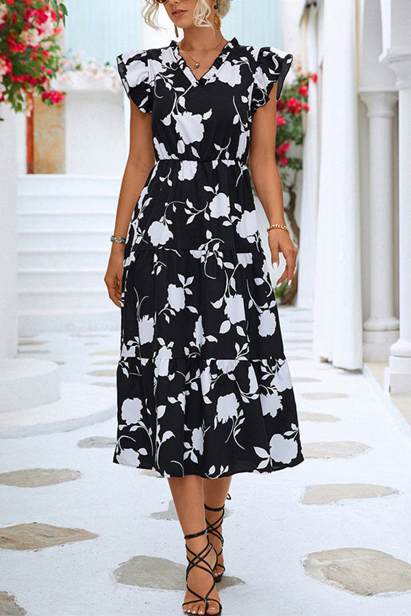 A Vintage Style Dress with Delicate Timeless Details