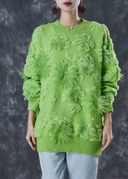 A Vintage Style Sweater with Delicate Timeless Details