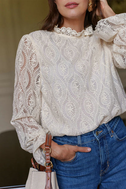 Beautifully Balanced Blouse with Timeless Character