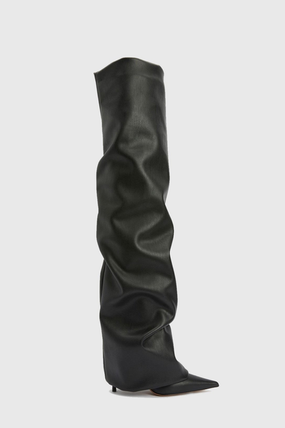 A Vintage Style Boots with Delicate Timeless Details
