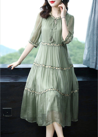 A Vintage Style Dress with Delicate Timeless Details