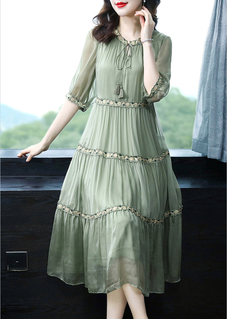 A Vintage Style Dress with Delicate Timeless Details