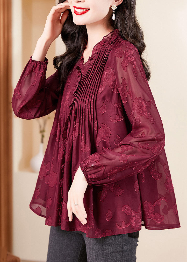 Well Tailored Shirt with a Graceful Silhouette