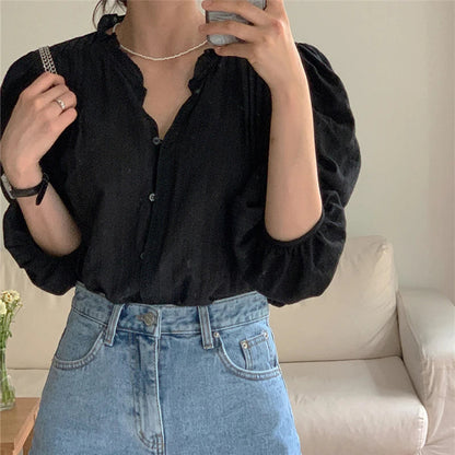 Beautifully Finished Blouse in a Timeless Design