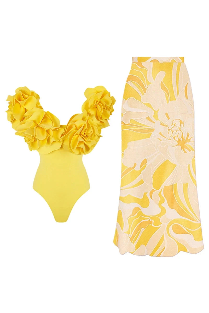 Classic Vintage Swimsuit with a Flattering Fit