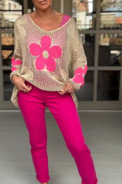 Vintage Inspired Sweater with a Contemporary Edge