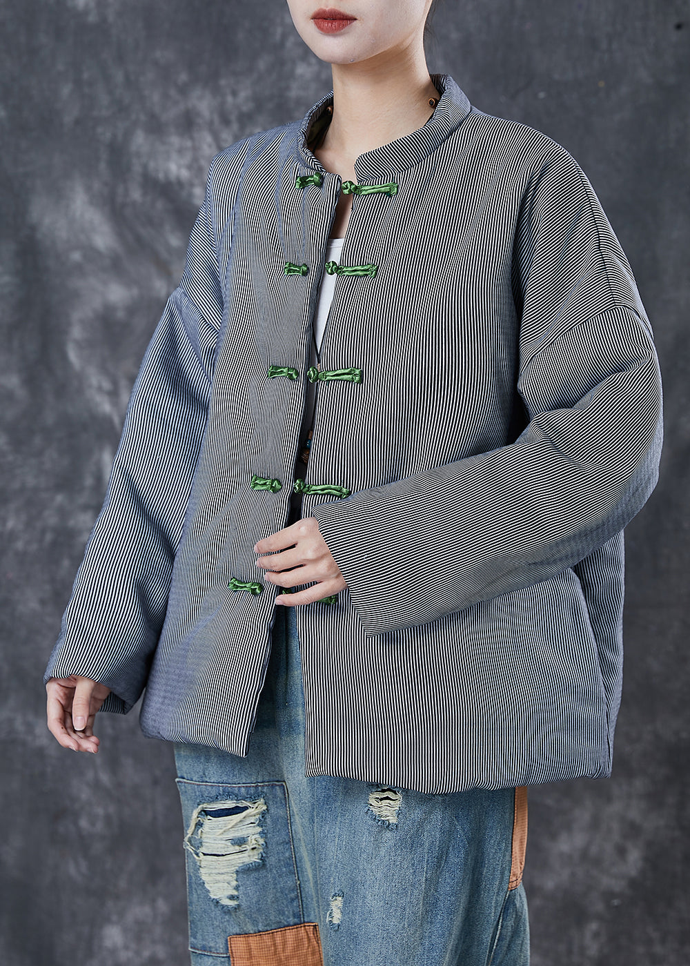 A Vintage Style Jacket with Delicate Timeless Details