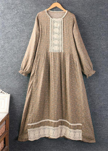 A Vintage Style Dress with Delicate Timeless Details