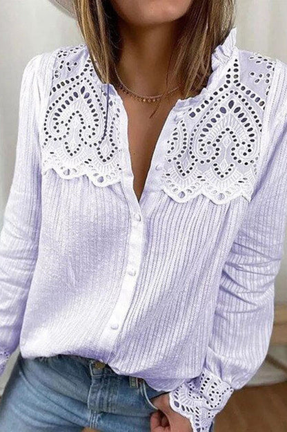 Beautifully Finished Blouse in a Timeless Design