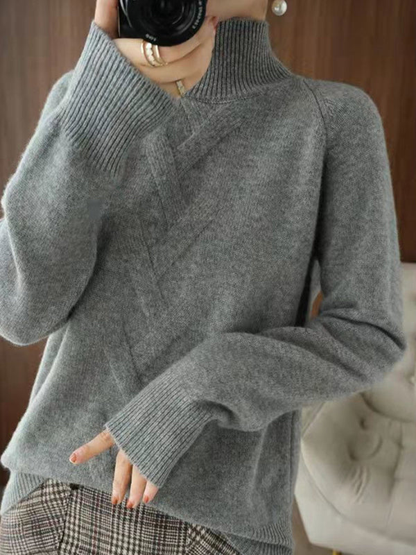 A Vintage Style Sweater with Delicate Timeless Details