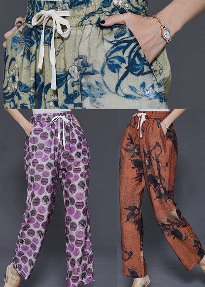 A Vintage Style Pants with Delicate Timeless Details