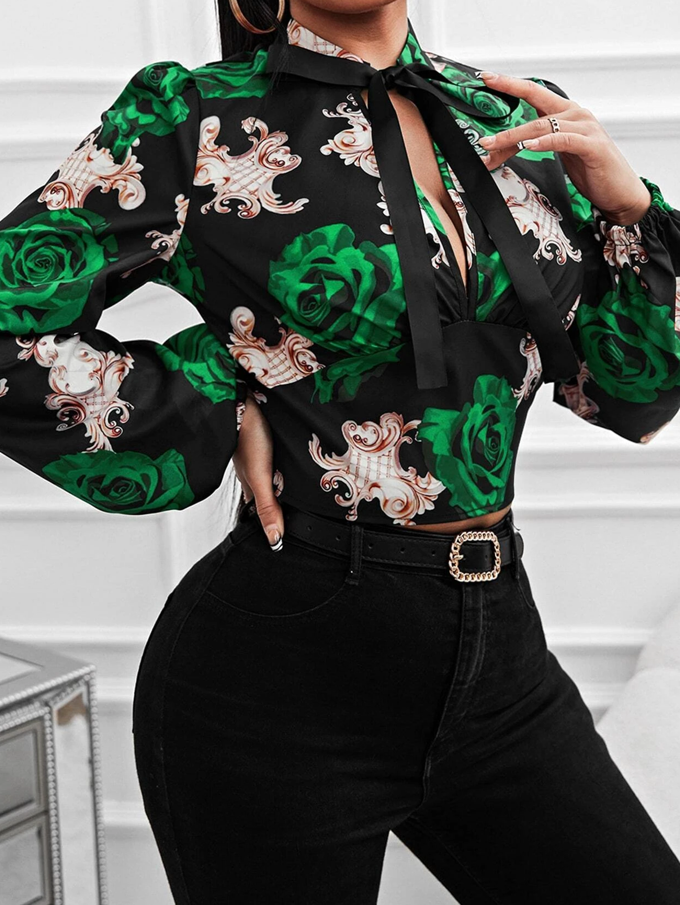 A Vintage Style Top with Delicate Timeless Details
