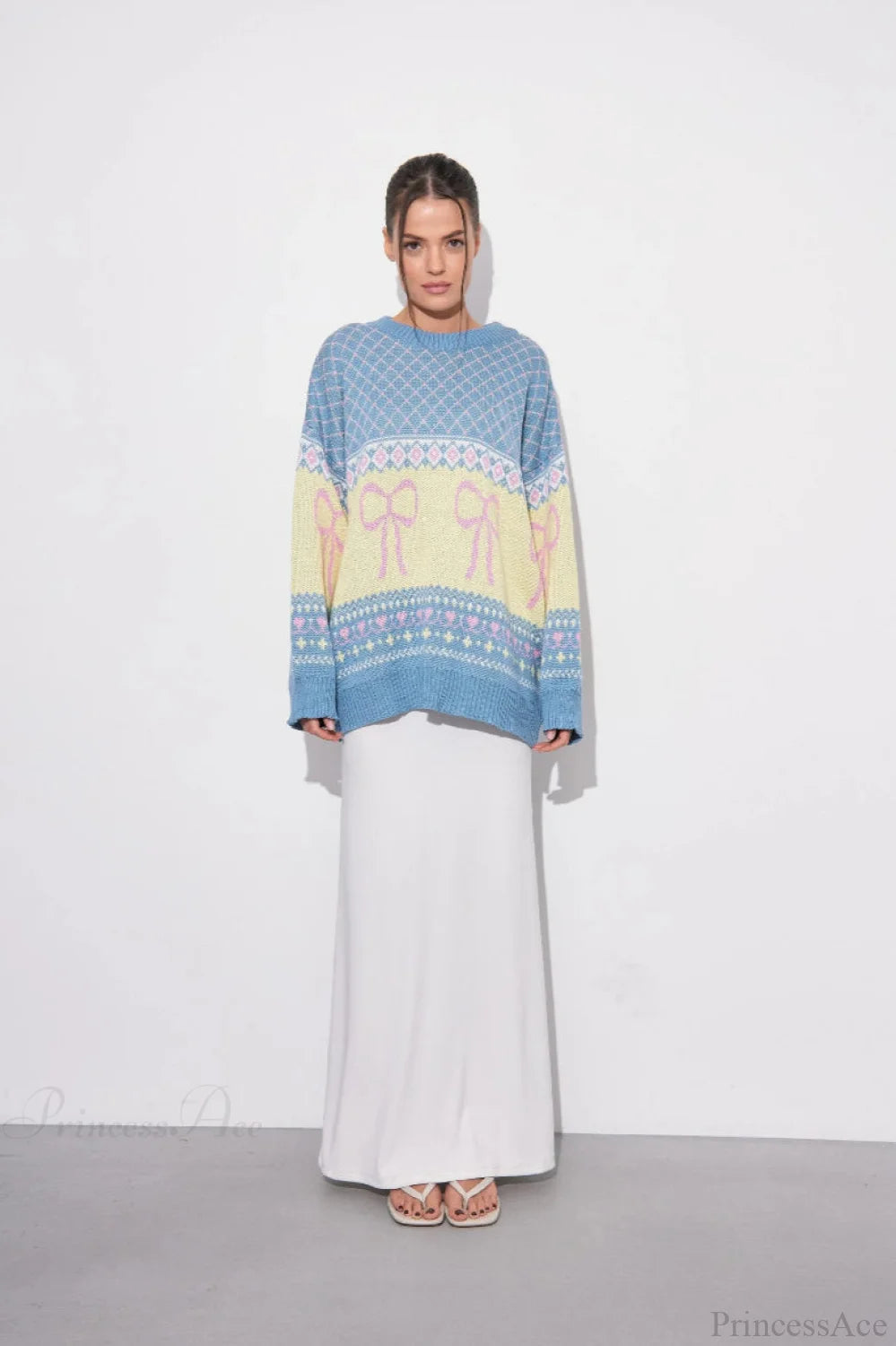 A Vintage Style Sweater with Delicate Timeless Details