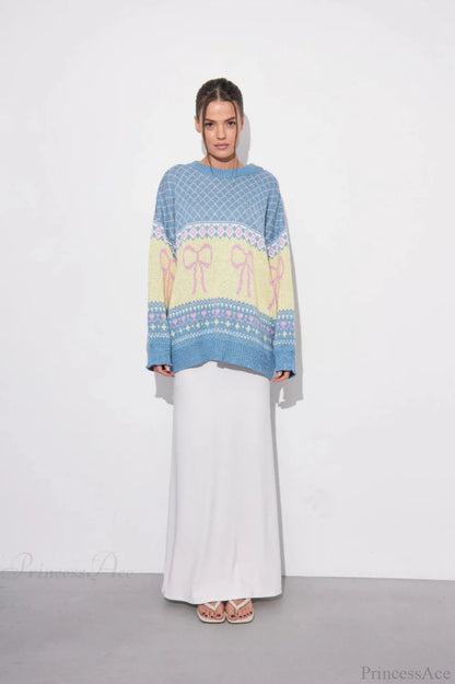 A Vintage Style Sweater with Delicate Timeless Details