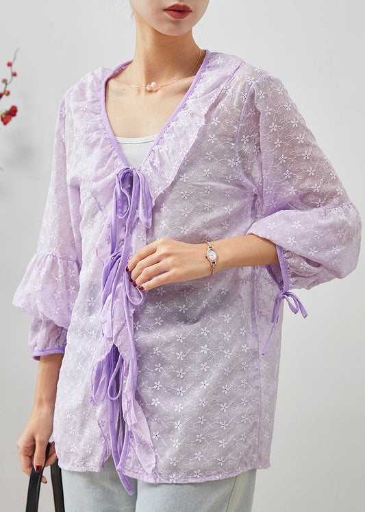 A Vintage Style Shirt with Delicate Timeless Details