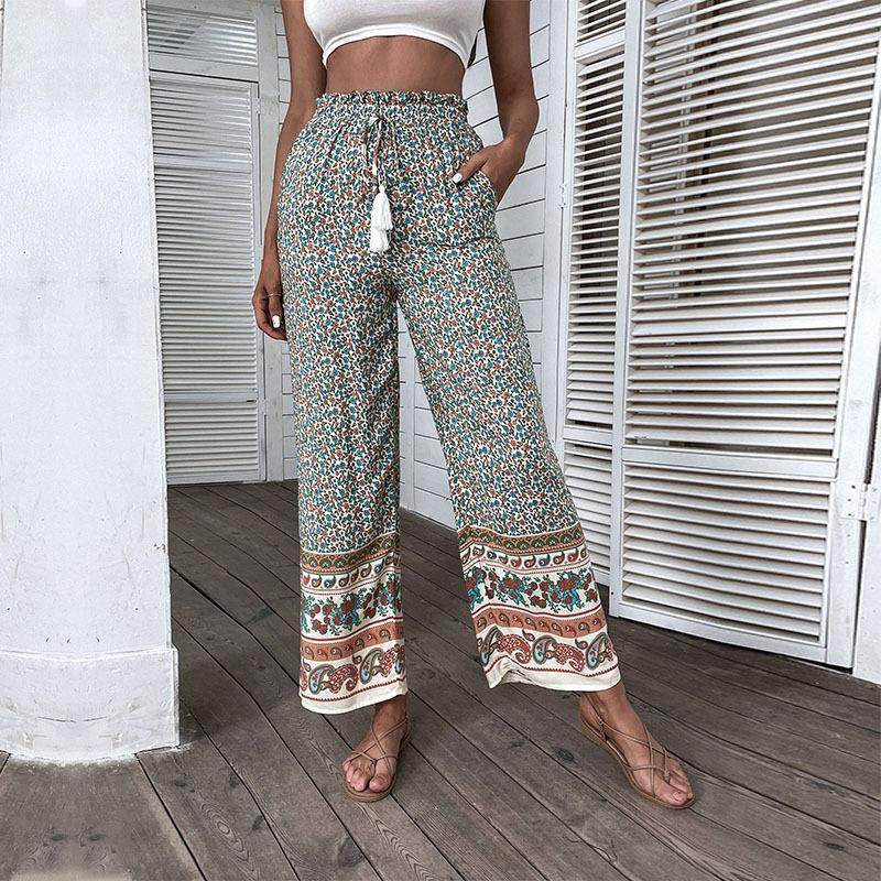 A Vintage Style Pants with Delicate Timeless Details
