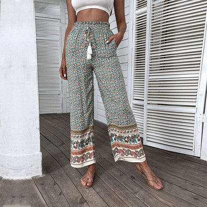 A Vintage Style Pants with Delicate Timeless Details