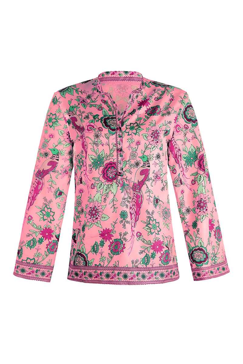 A Vintage Style Blouse with Delicate Timeless Details