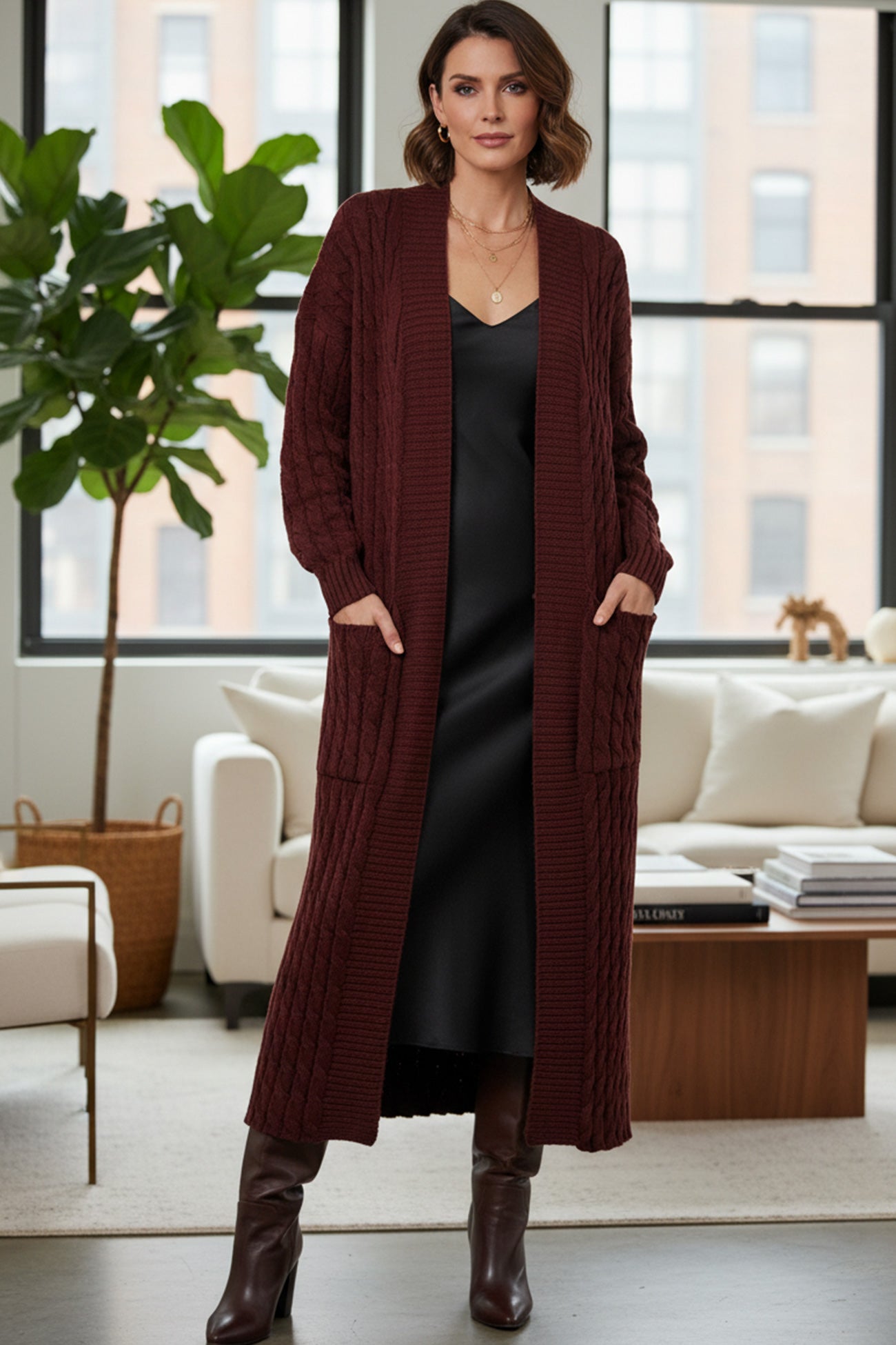 Effortlessly Elegant Cardigan with a Timeless Design