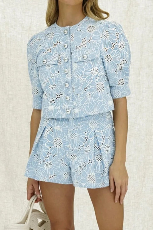 A Vintage Style Blouse with Delicate Timeless Details