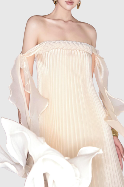 A Vintage Style Dress with Delicate Timeless Details