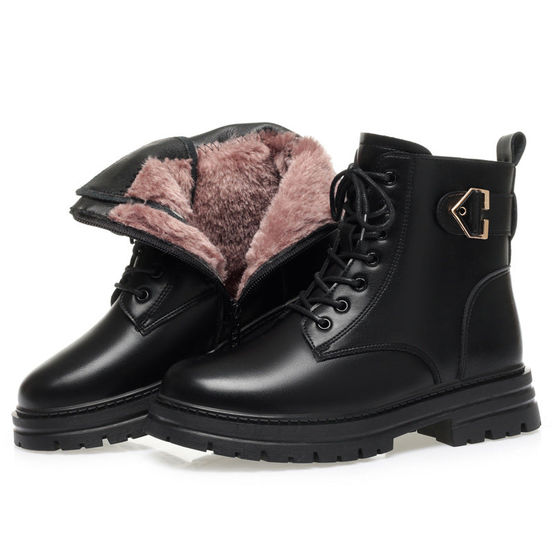A Vintage Style Boots with Delicate Timeless Details