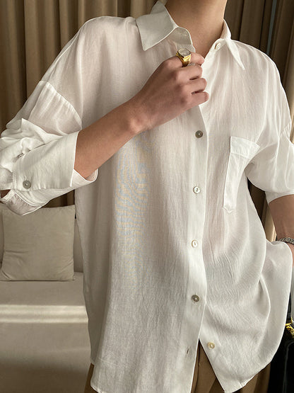 Classic Vintage Blouse with a Flattering Fit