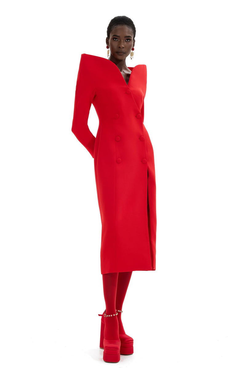 Well Tailored Coat with a Graceful Silhouette