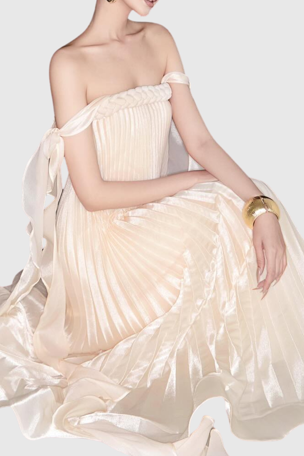 A Vintage Style Dress with Delicate Timeless Details