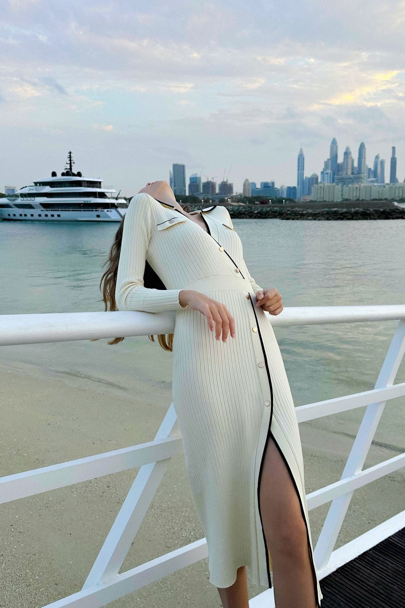 Well Tailored Dress with a Graceful Silhouette