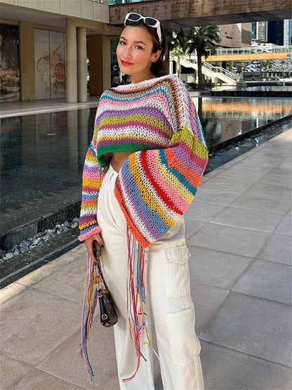 Vintage Inspired Sweater with a Contemporary Edge