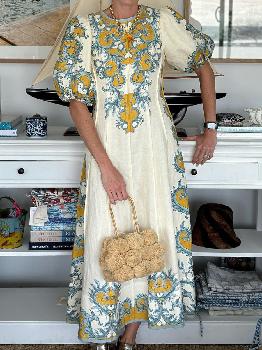 A Vintage Style Dress with Delicate Timeless Details